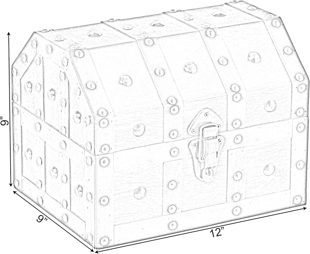 Vintage Pirate Chest E89752