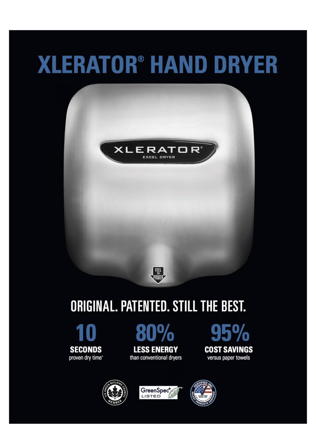 Stainless Steel Automatic Hand Dryer L14432