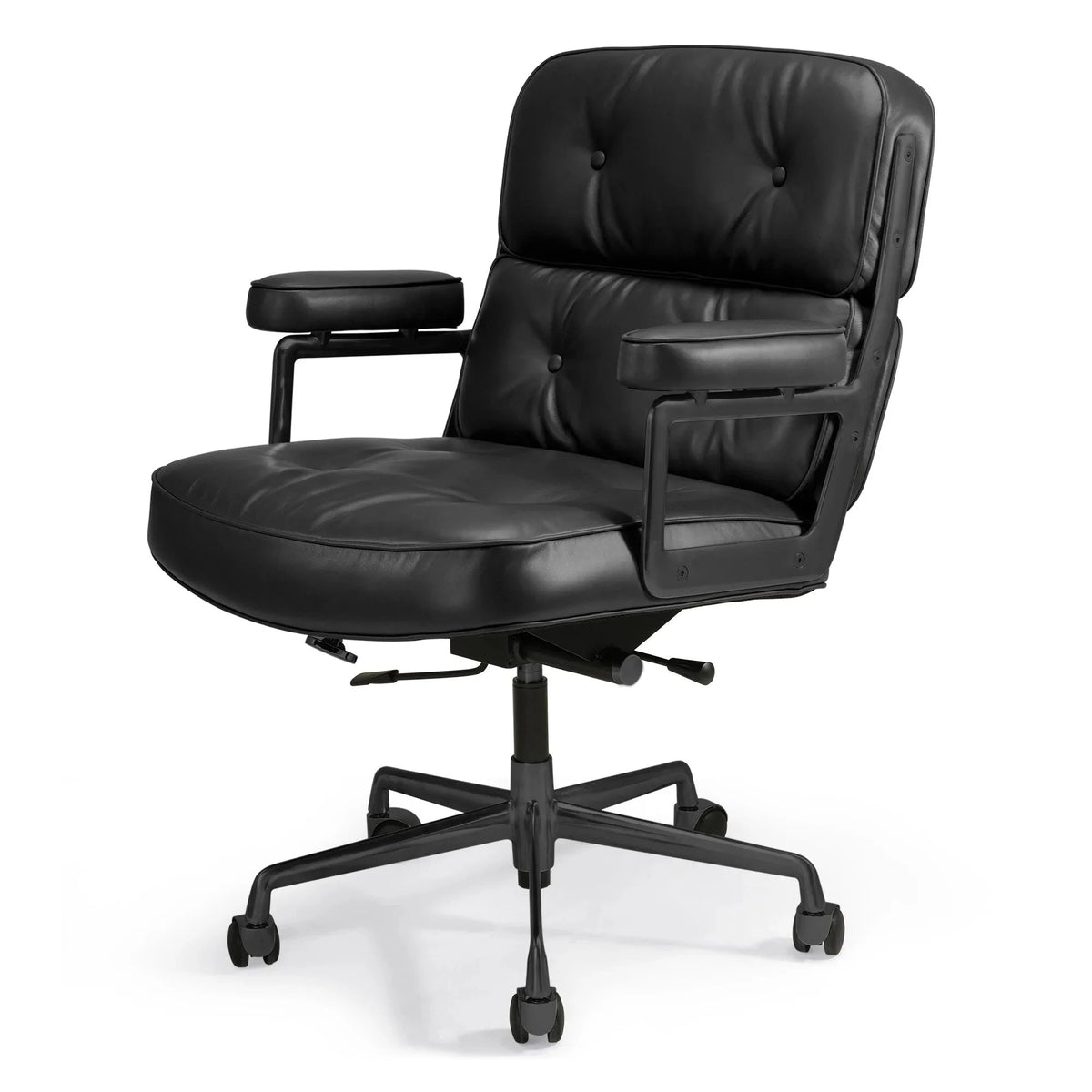 Genuine Leather Rotating Office Chair I873