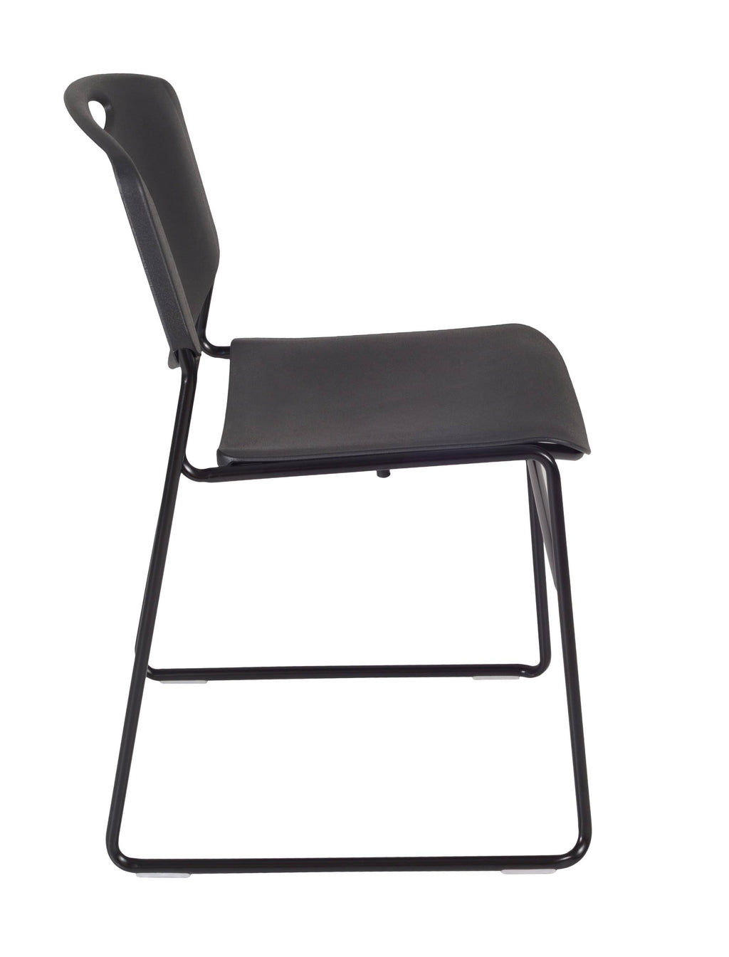 Round Breakroom Table with 4 Stack Chairs E7708
