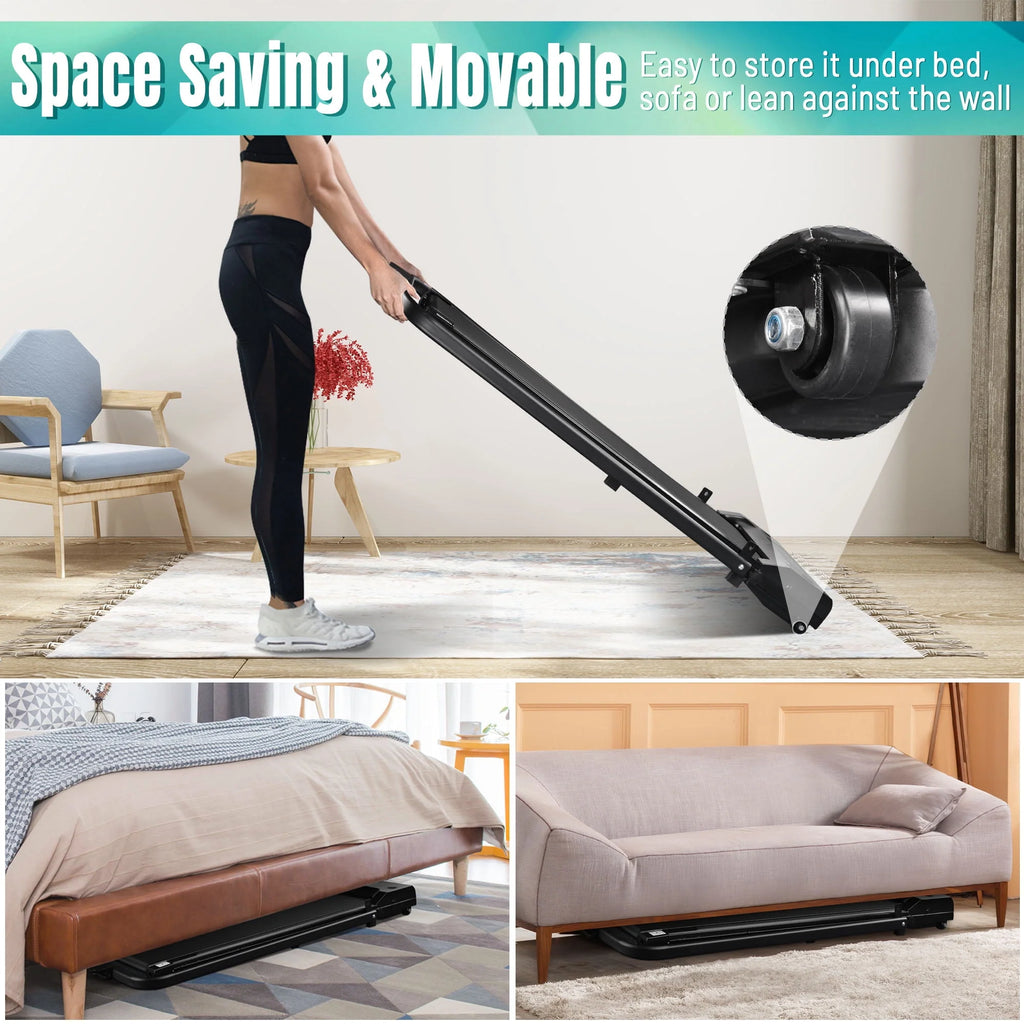 Foldable 2 in 1 Treadmill 1.5 HP J534279