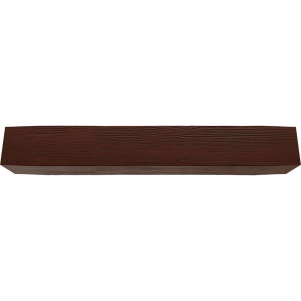 Natural Pecan Sandblasted Faux Wood Fireplace Mantel X942