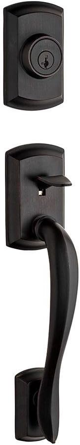Venetian Bronze Single Cylinder Handleset P738747