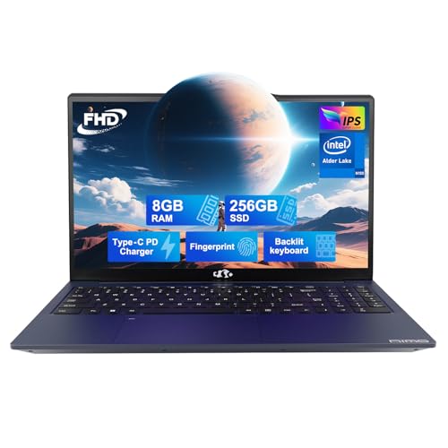 15.6 IPS-FHD Laptop Intel N100 8GB RAM 128GB SSD Q8055