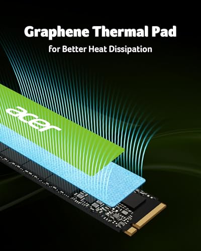 1TB NVMe Gen4 PCIe 4.0 M.2 2280 Internal Solid State Drive J1302