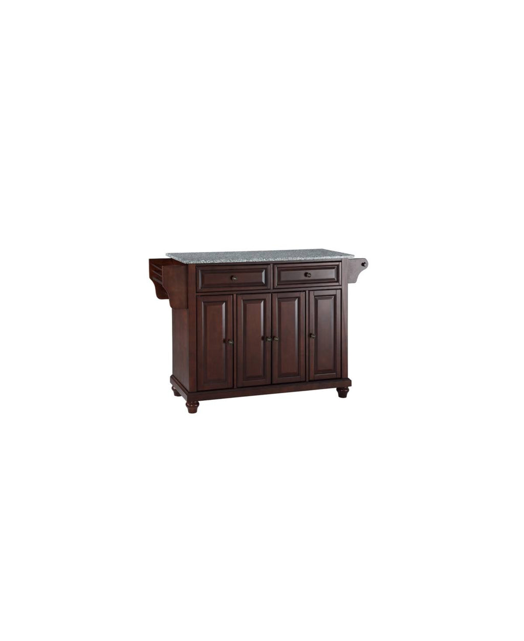 White Granite Top Kitchen Island S5118