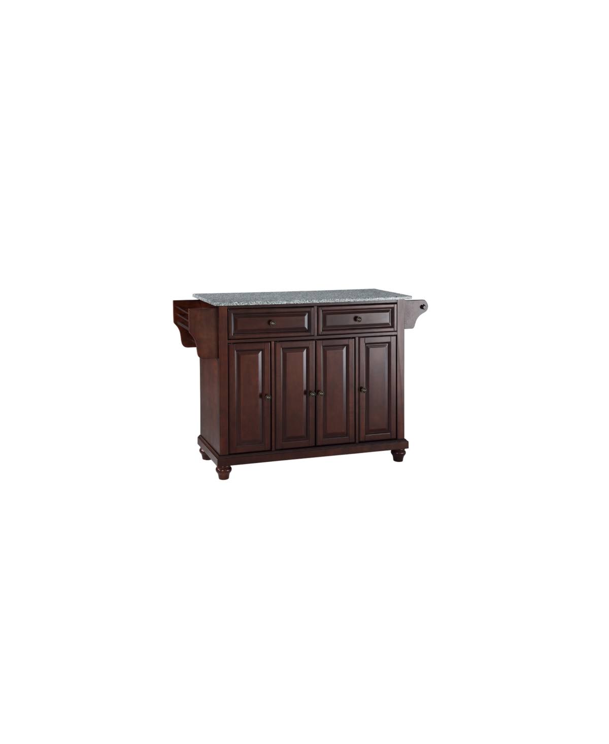 White Granite Top Kitchen Island S5118