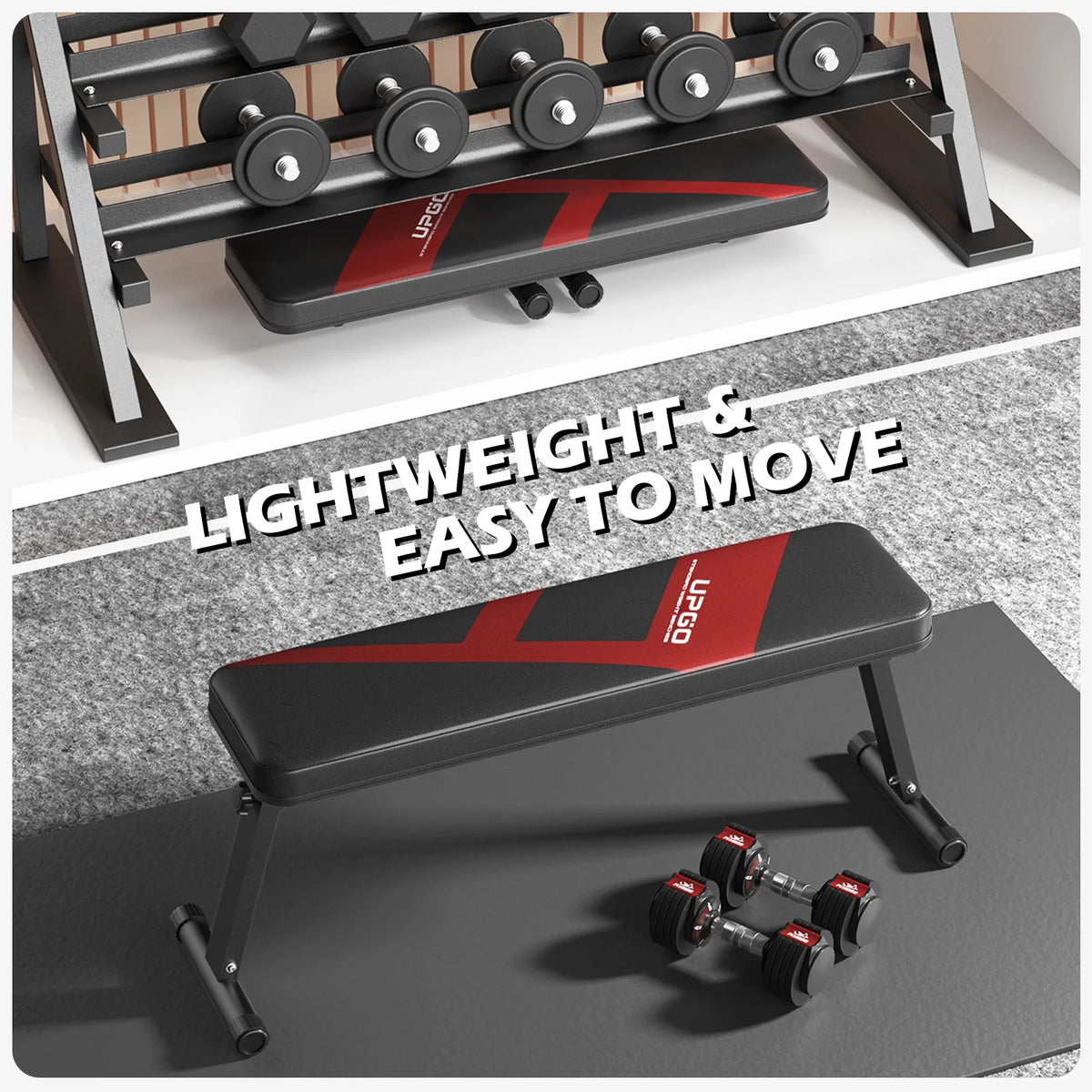 600LBS Folding Flat Weight Bench I864710