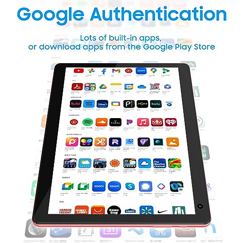 Black 10 inch Android Tablet with 32GB Storage X49153