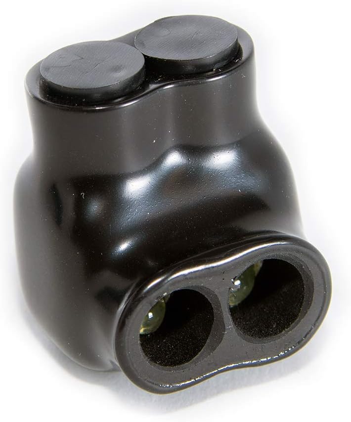 Black Insulated Multi-Tap Connector 12 Pack T771321