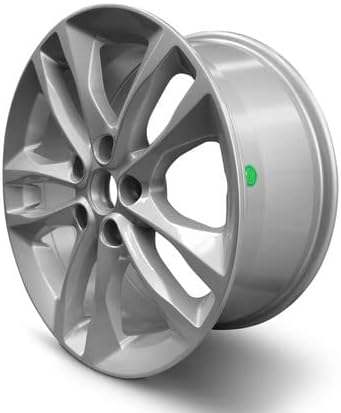 17 inch 5 Lug Silver Aluminum Wheel F2029