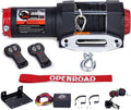 ATV Winch 3000lbs 12V Electric Winch with Wireless Remote Control Mounting Bracket W887