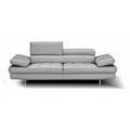Grey Leather Sofa V79874