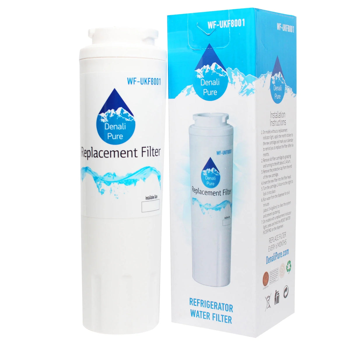 5-Pack Replacement Refrigerator Water Filter Cartridge L98676