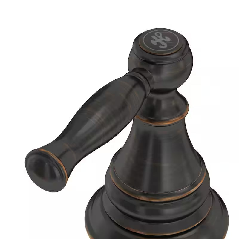 8 in. Widespread Double-Handle High-Arc Bathroom Faucet in Bronze X6649