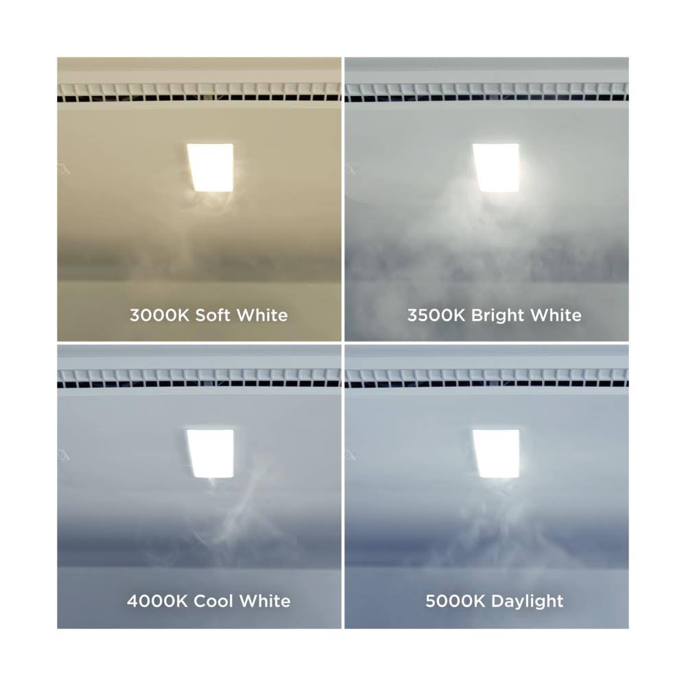 80 CFM 0.7 Sone Bath Fan with Selectable CCT LED Light L3420