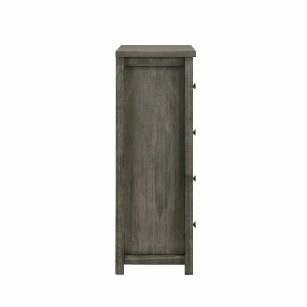 Gray 4-Drawer Wood Chest W248272