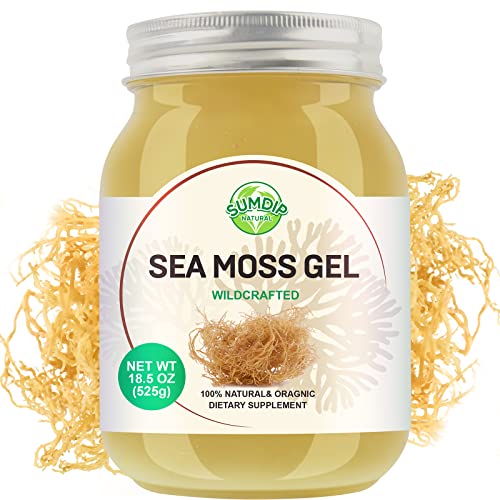 Organic Raw Flavored Sea Moss Gel 18.5oz W146