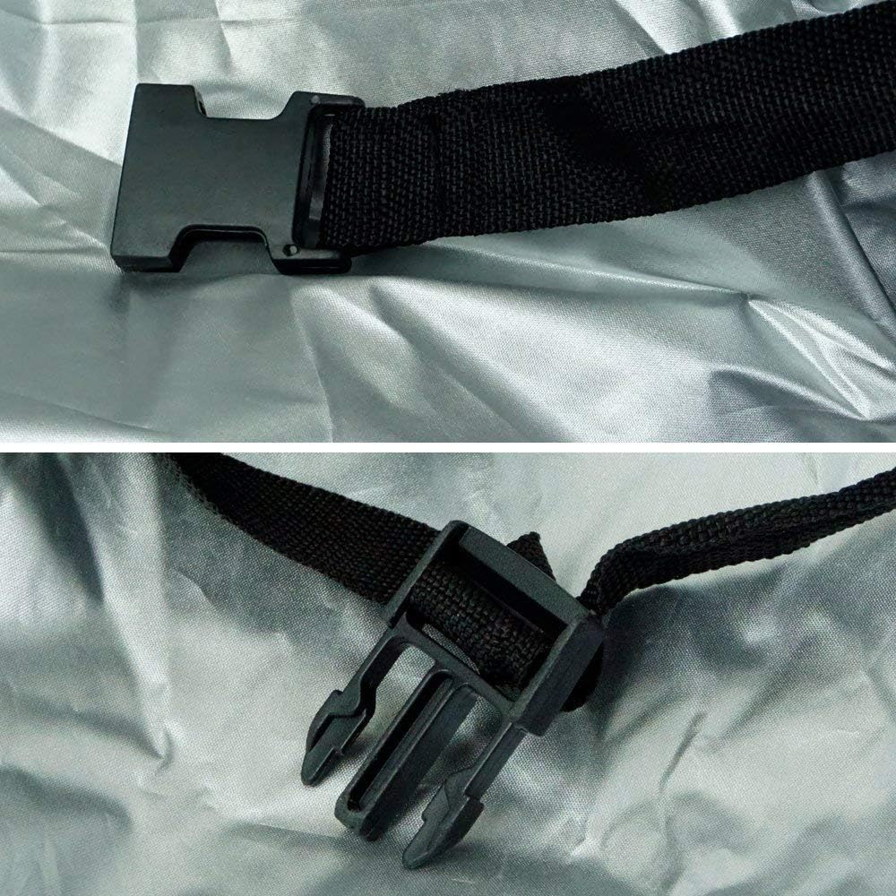 Lightweight Poly 210T Car Cover for Mid-Size SUV 188-206 F62143