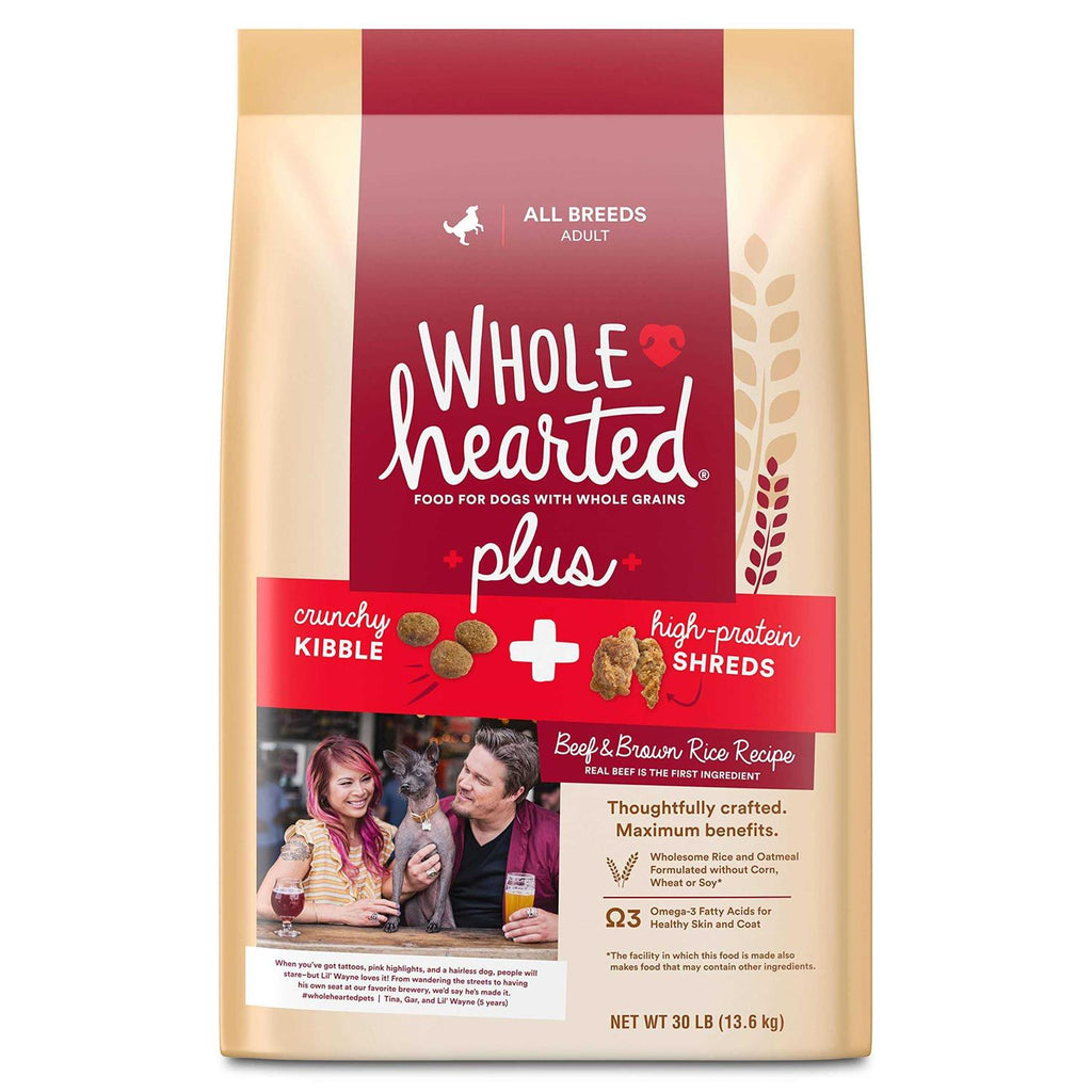 Brown Rice Recipe with Whole Grains Dry Dog Food F80614