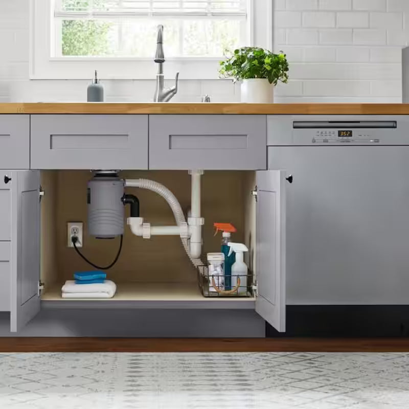 1/3 hp Continuous Feed Garbage Disposal with Power Cord U660