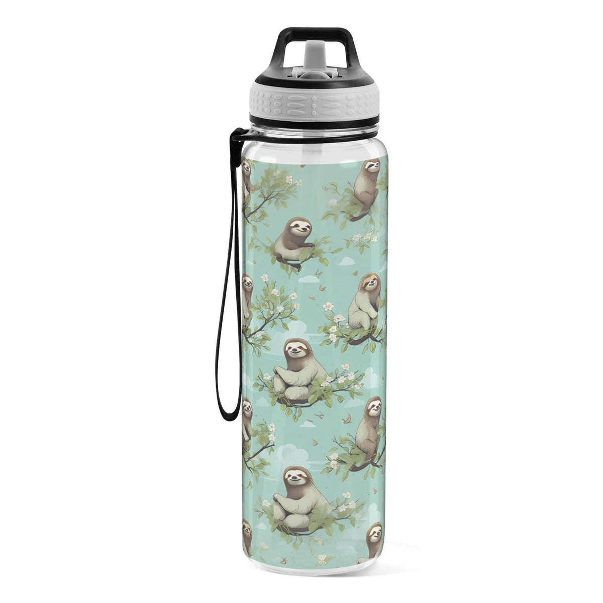 32oz Tritan Leakproof Clear Sports Water Bottle M601