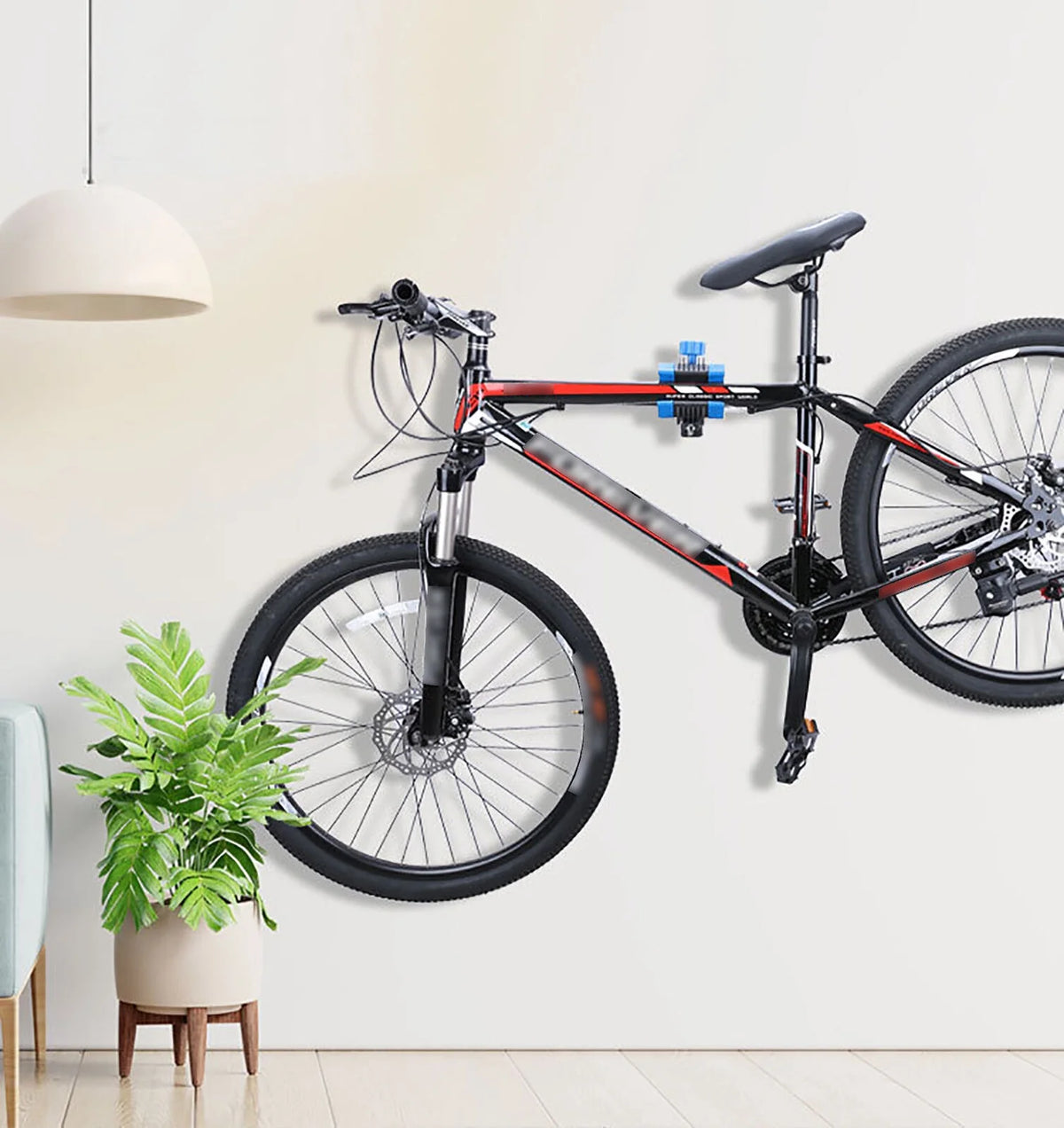 Wall Mount Bike Repair Stand Folding Clamp Cycle Bicycle Display Rack N21361