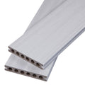Gray Grooved Composite Deck Board C3279