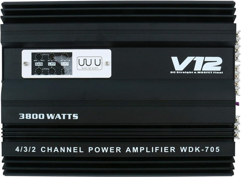 4 Channel Car Audio Amplifier R553