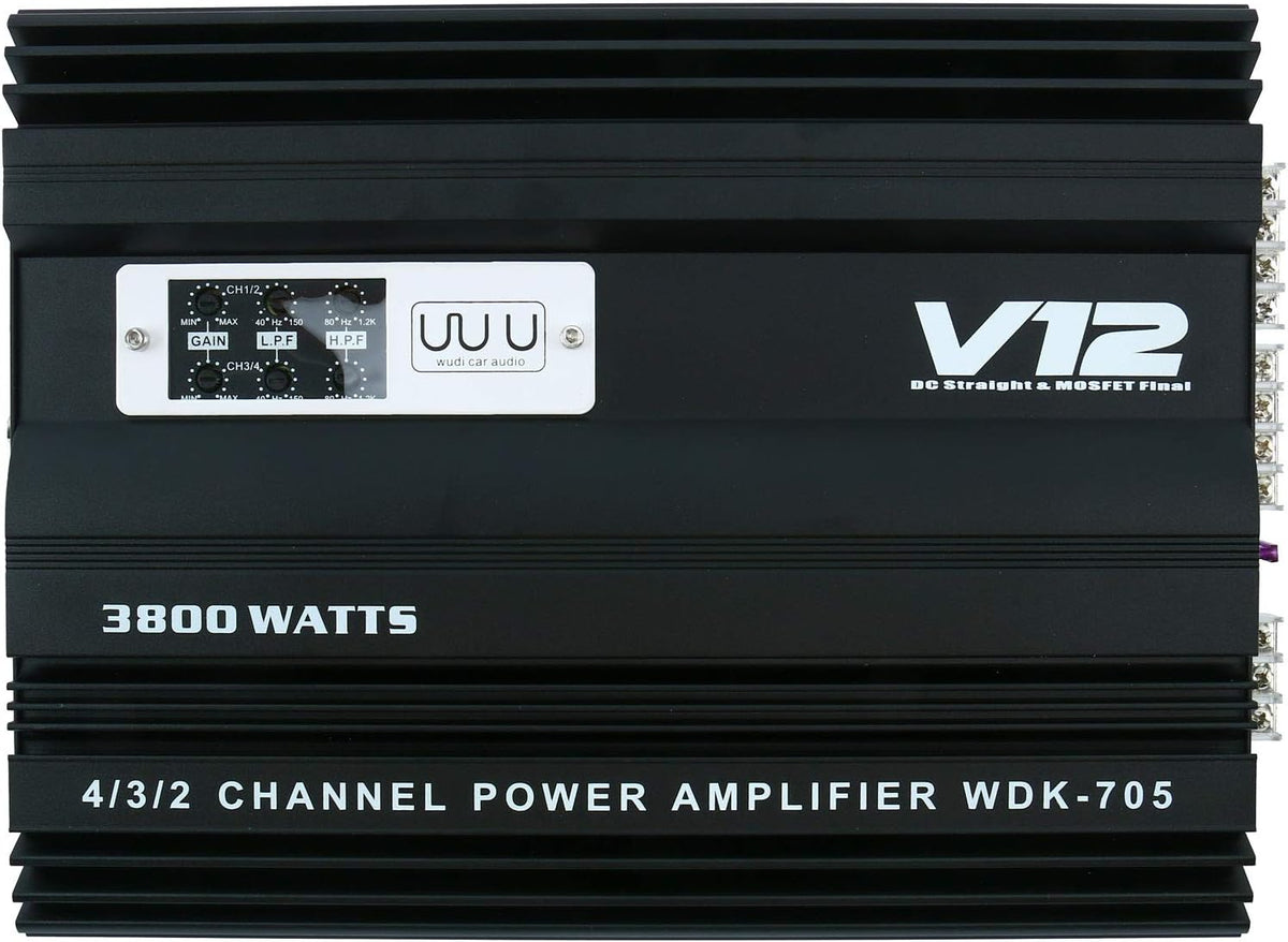 4 Channel Car Audio Amplifier R553