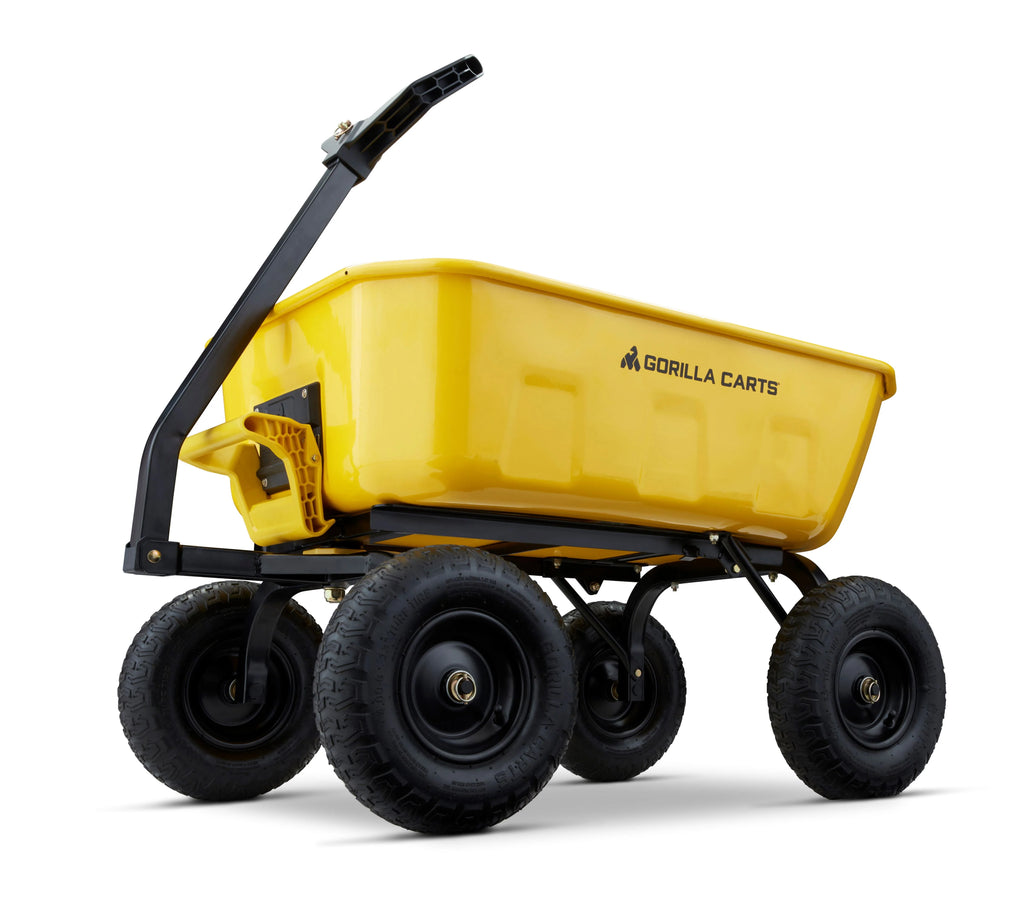 8 Cu. Ft. Steel Dump Cart, 1200 lbs. Capacity V67115