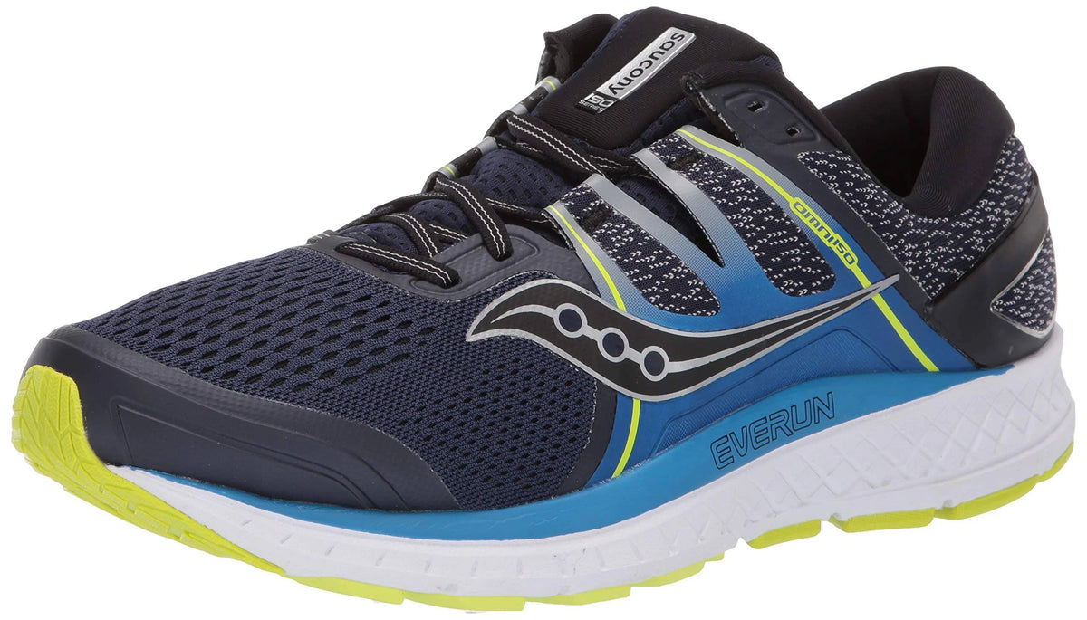 Navy Blue Citron Wide Running Shoes X675