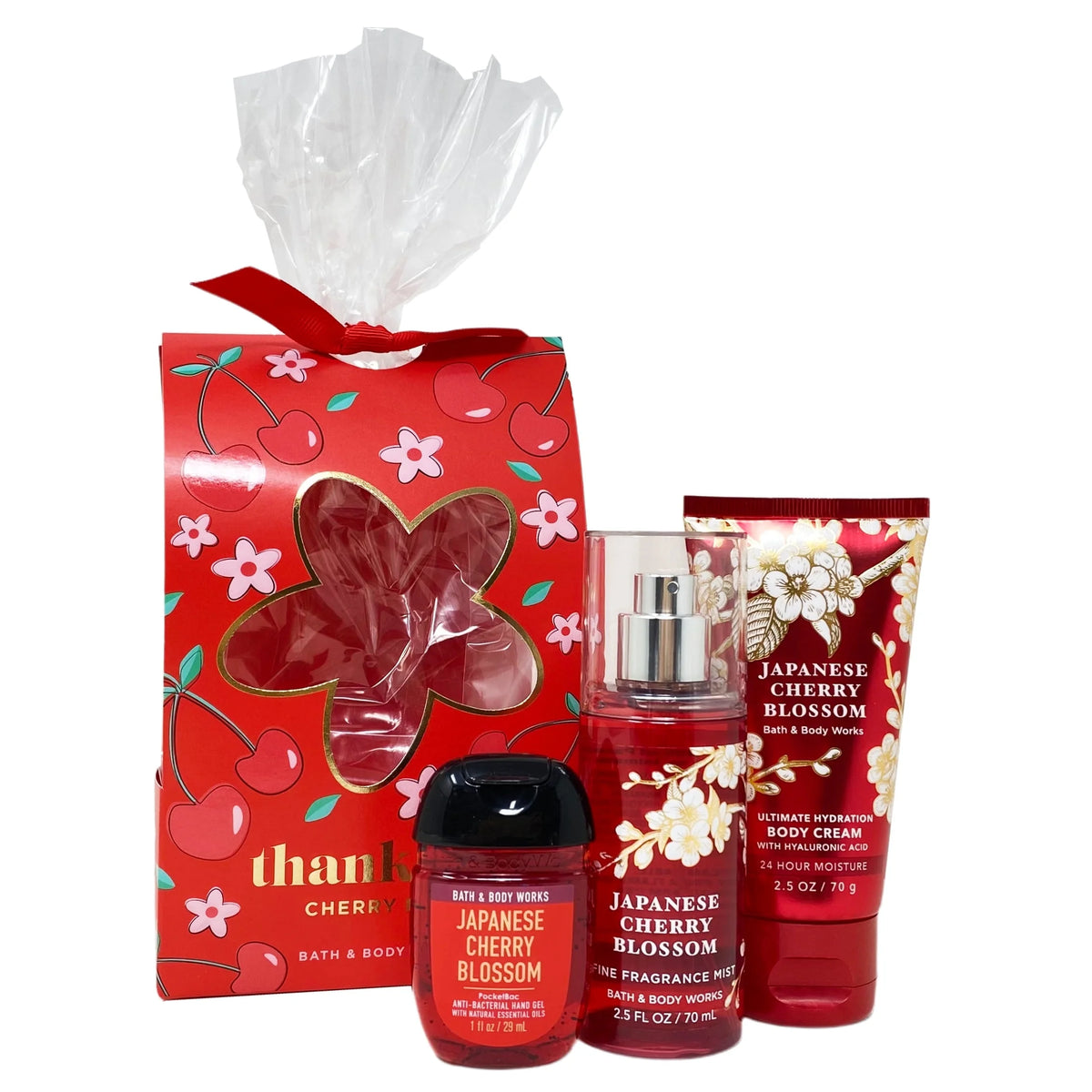 Mini Gift Set: Fine Fragrance Mist, Body Cream, Hand Sanitizer H819