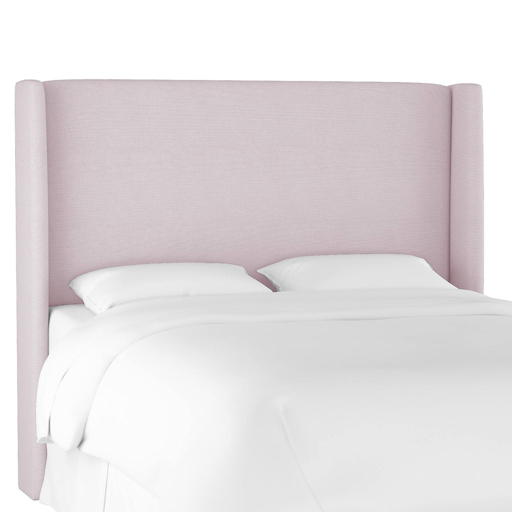 Lavender Linen Wingback Headboard N318141