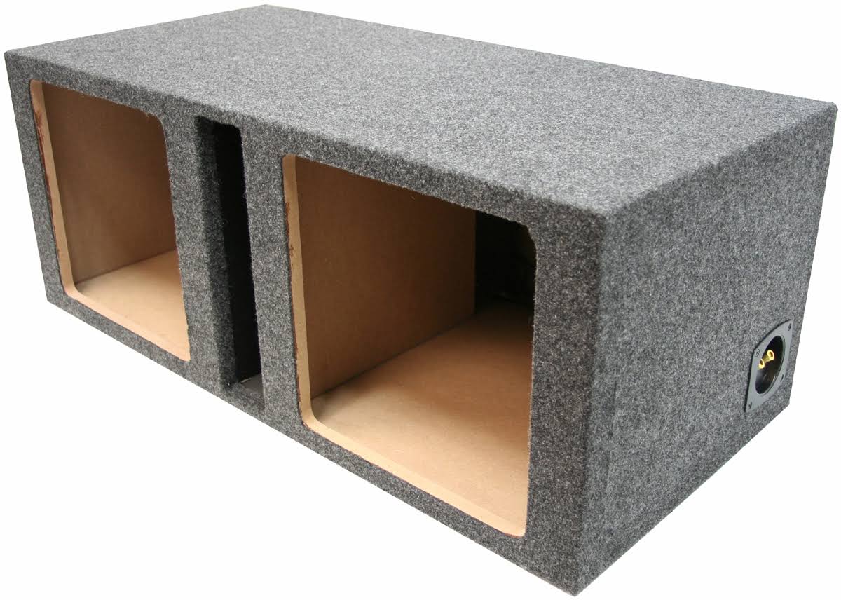 Dual 10x22 Vented Square Sub Box Enclosure Y86951
