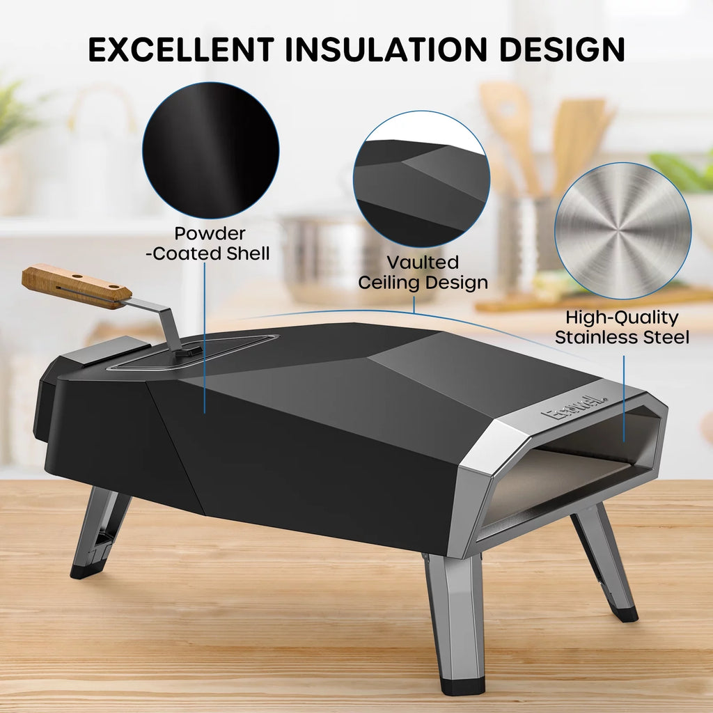 12” Wood Pellet Outdoor Pizza Oven A13758