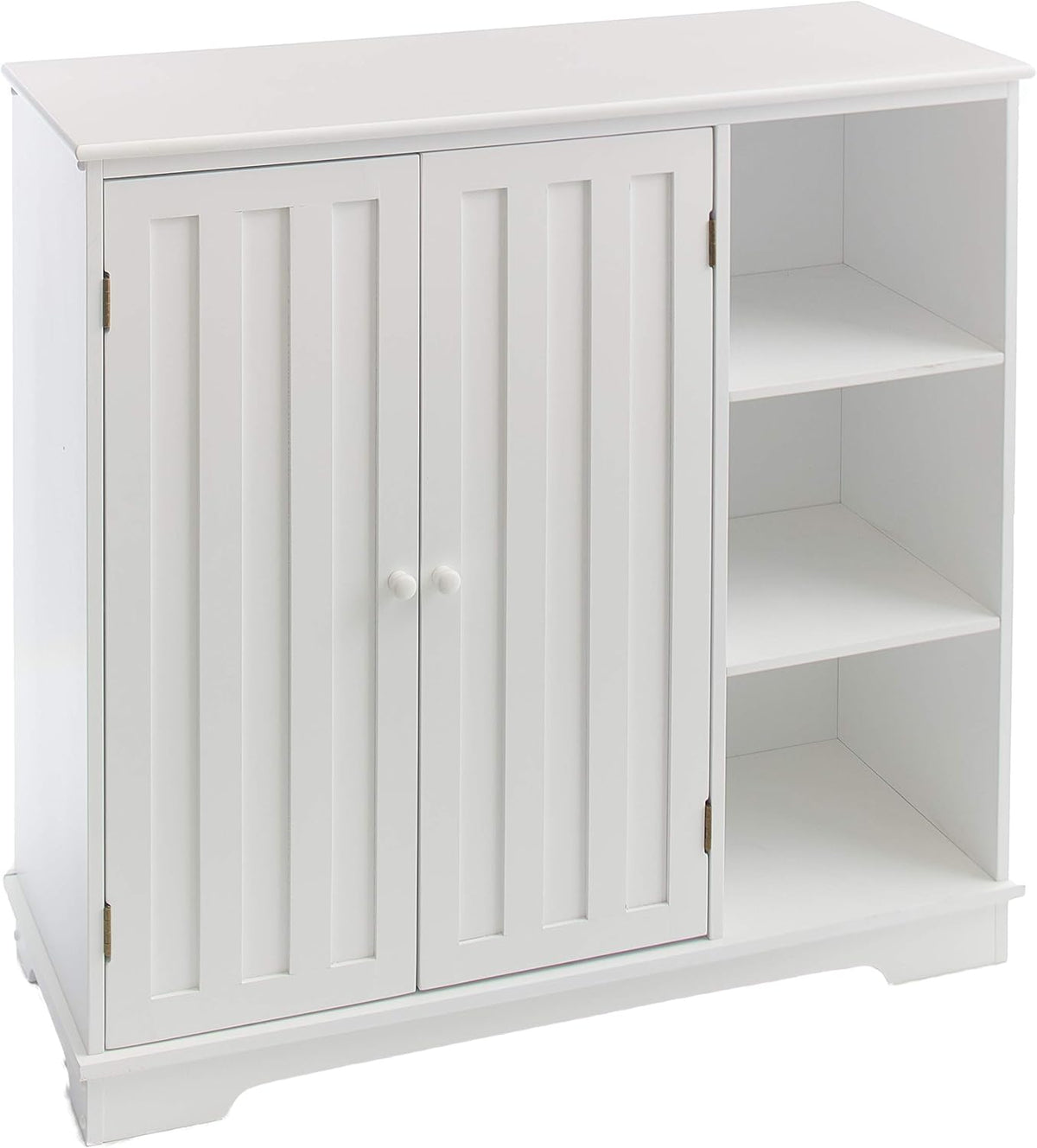 Black Beadboard Buffet Cabinet M73685