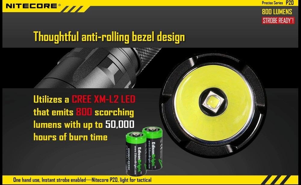 800 Lumen LED Tactical Flashlight E109