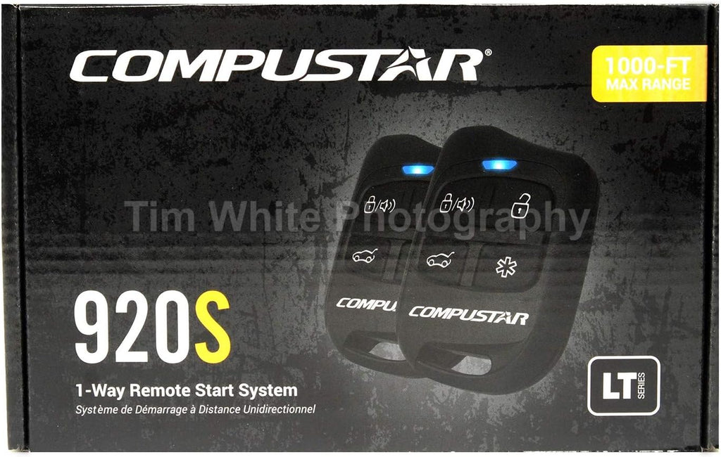 1-way Remote Start and Keyless Entry System with 1500-ft Range F3927