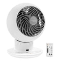 White Compact Oscillating Circulating Fan F876880