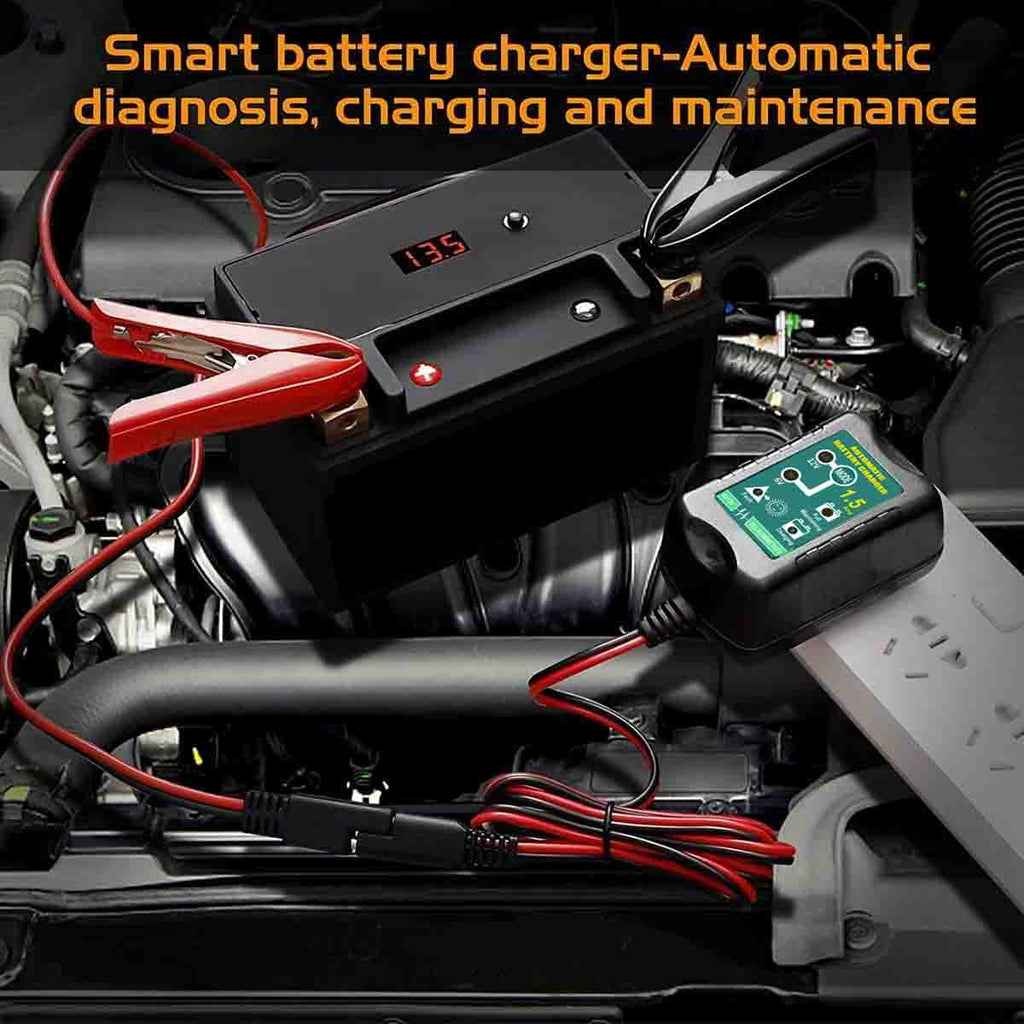 12V 6V 800mA Automatic Battery Charger J15948