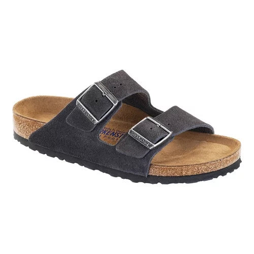 Suede Soft Footbed Sandals Q9812