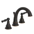 8 in. Widespread Double-Handle High-Arc Bathroom Faucet in Bronze X6649