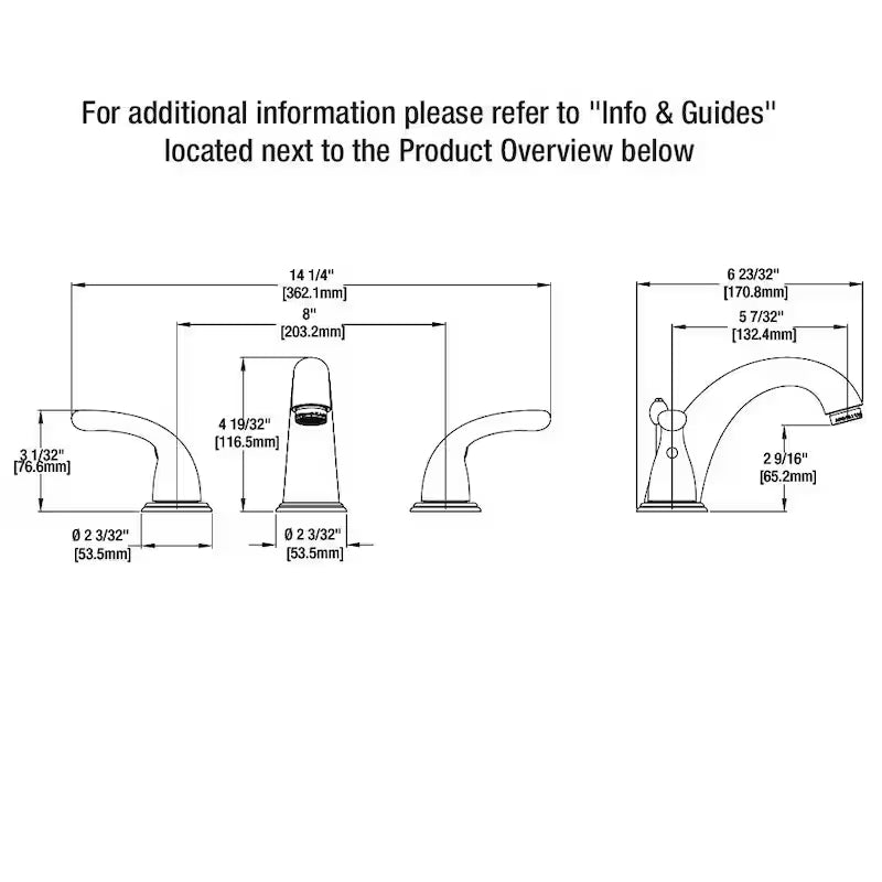 8 in. Widespread Double-Handle High-Arc Bathroom Faucet in Brushed Nickel Y67915