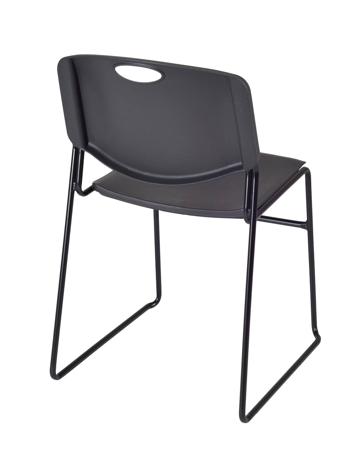 Round Breakroom Table with 4 Stack Chairs E7708