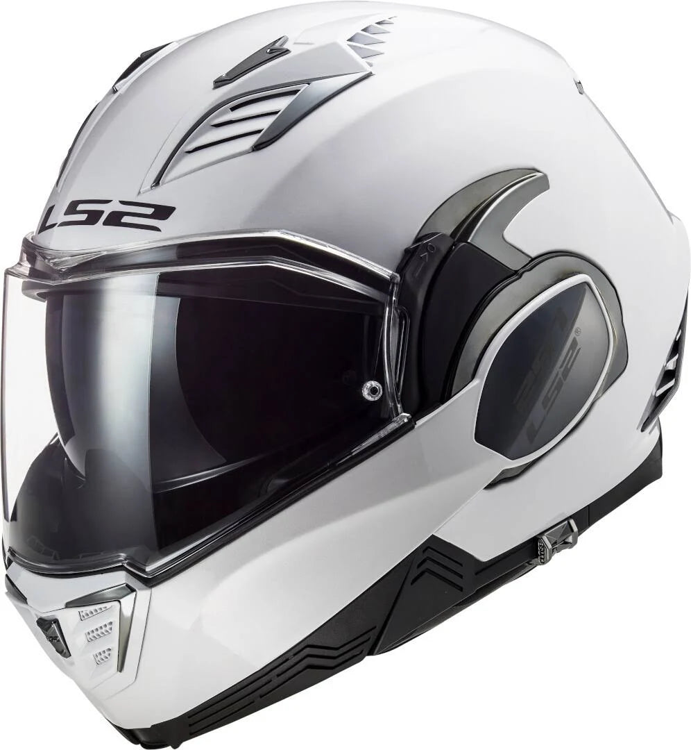 White Solid Motorcycle Helmet T4568