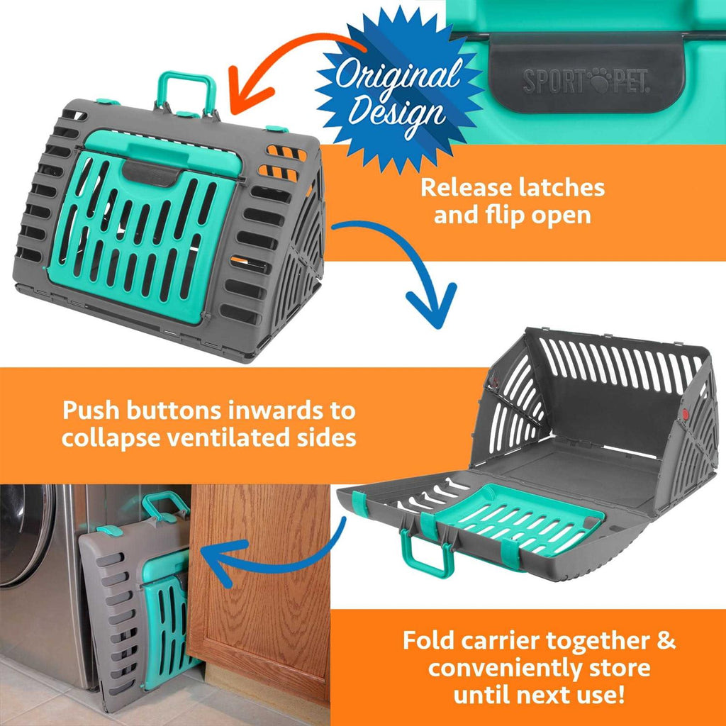 X-Large Foldable Travel Cat Carrier C5490