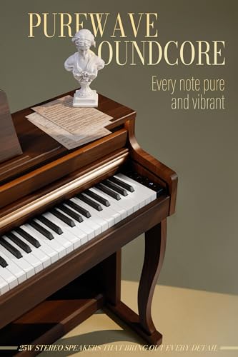 88-Key Weighted Digital Piano Keyboard with Triple Pedal Y53338