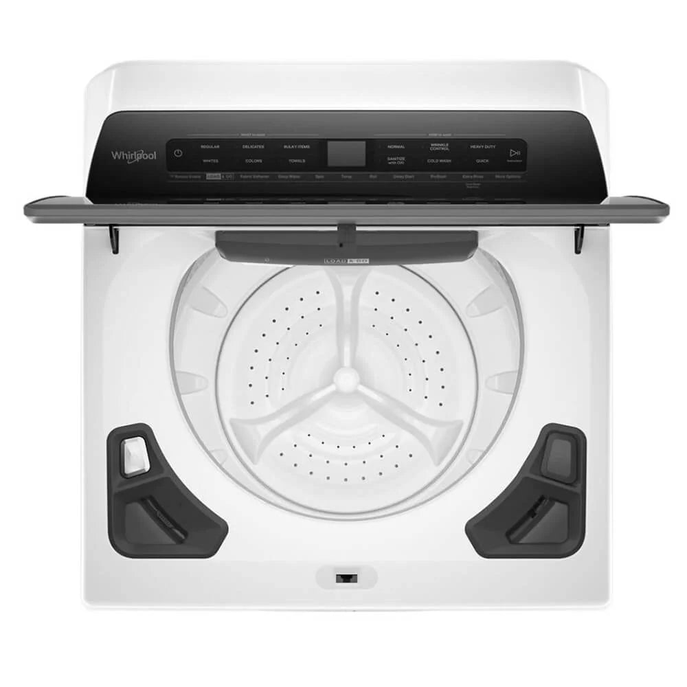White 4.8 Cu. Ft. Top Loading Washing Machine Q295