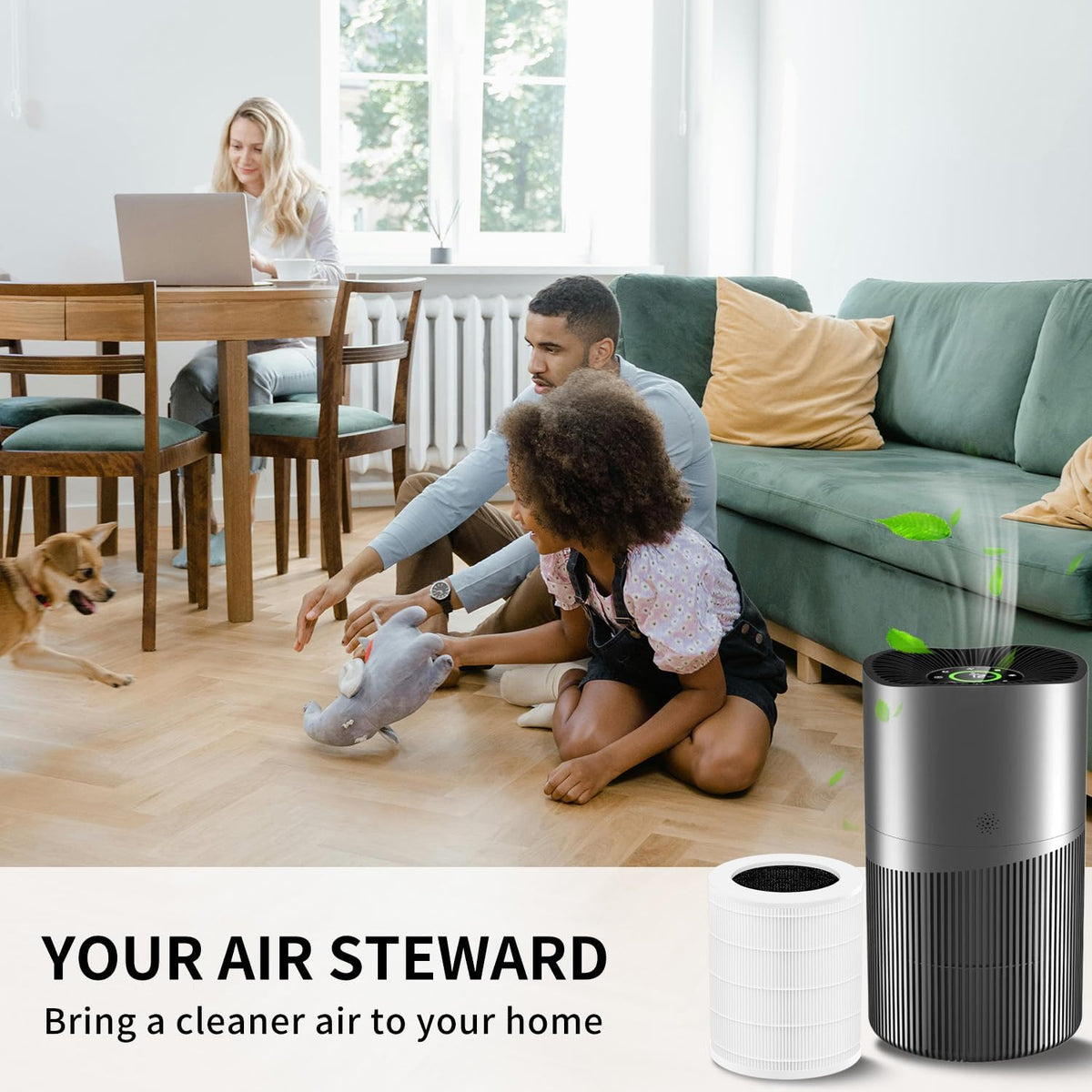 Replacement filter H13 3-Stage Filtration Activated Carbon X60339